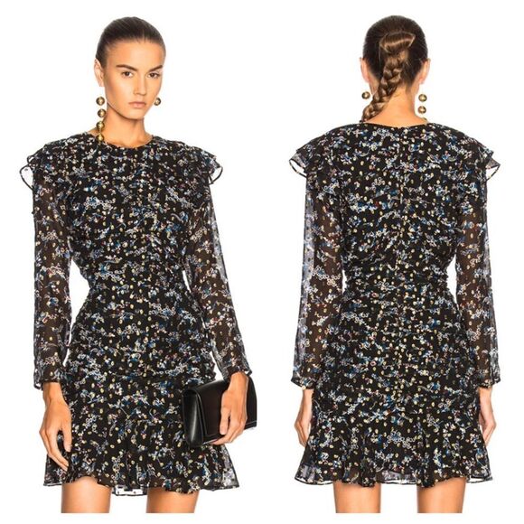 Veronica Beard Dresses & Skirts - Veronica Beard Parc Printed Silk Blend Dress Size 8